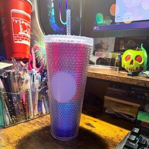 Starbucks Summer Studded Rainbow Venti Tumbler - NEW